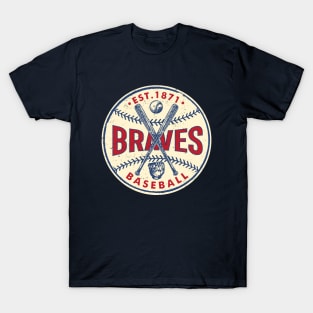 Braves 1 by Buck Tee T-Shirt